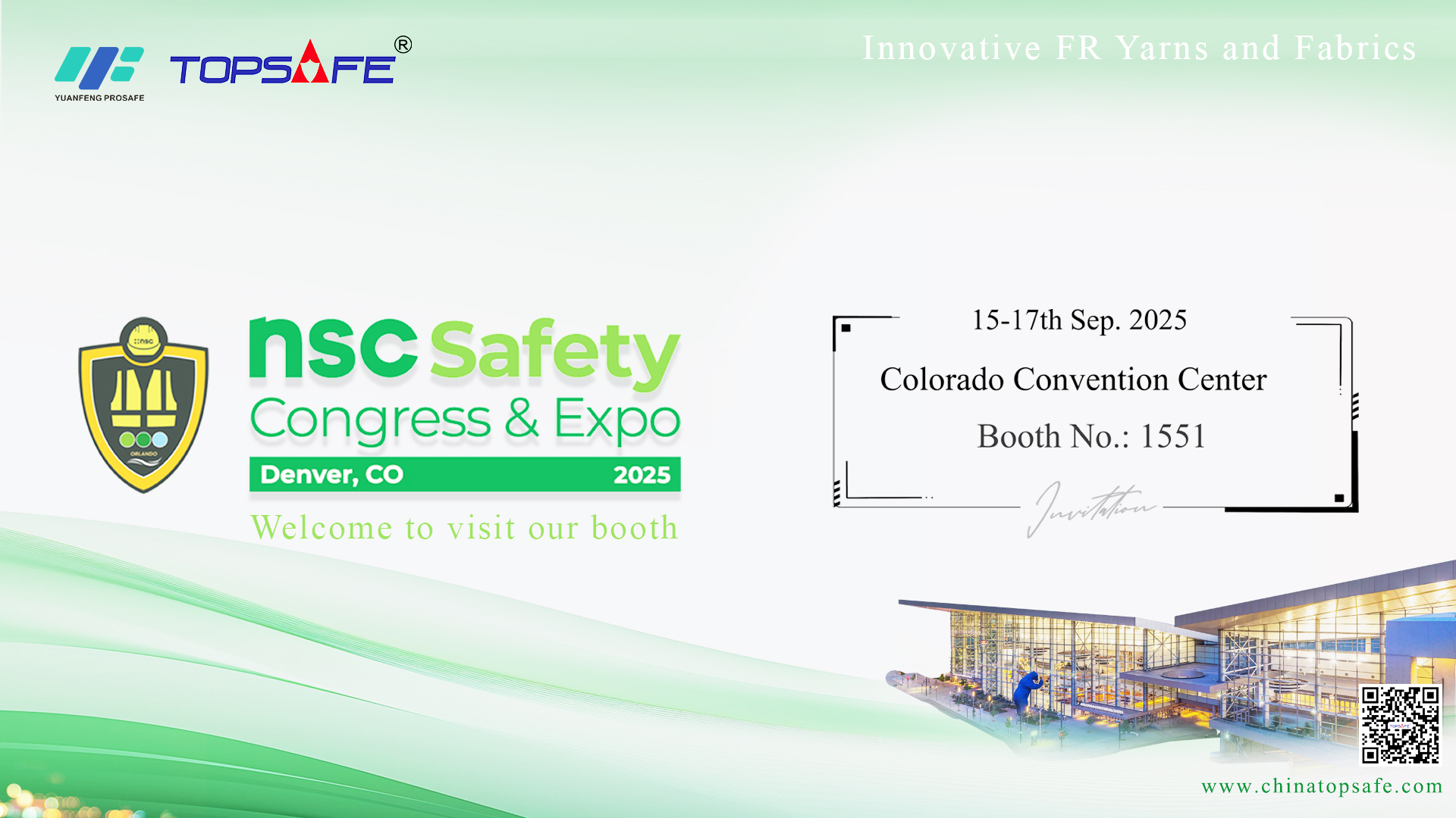 Welcome to the NSC 2025 American Safety and Labor Protection Products Exhibition